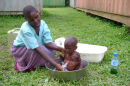 Mother and baby, nutrition program, Ibulanku, Uganda